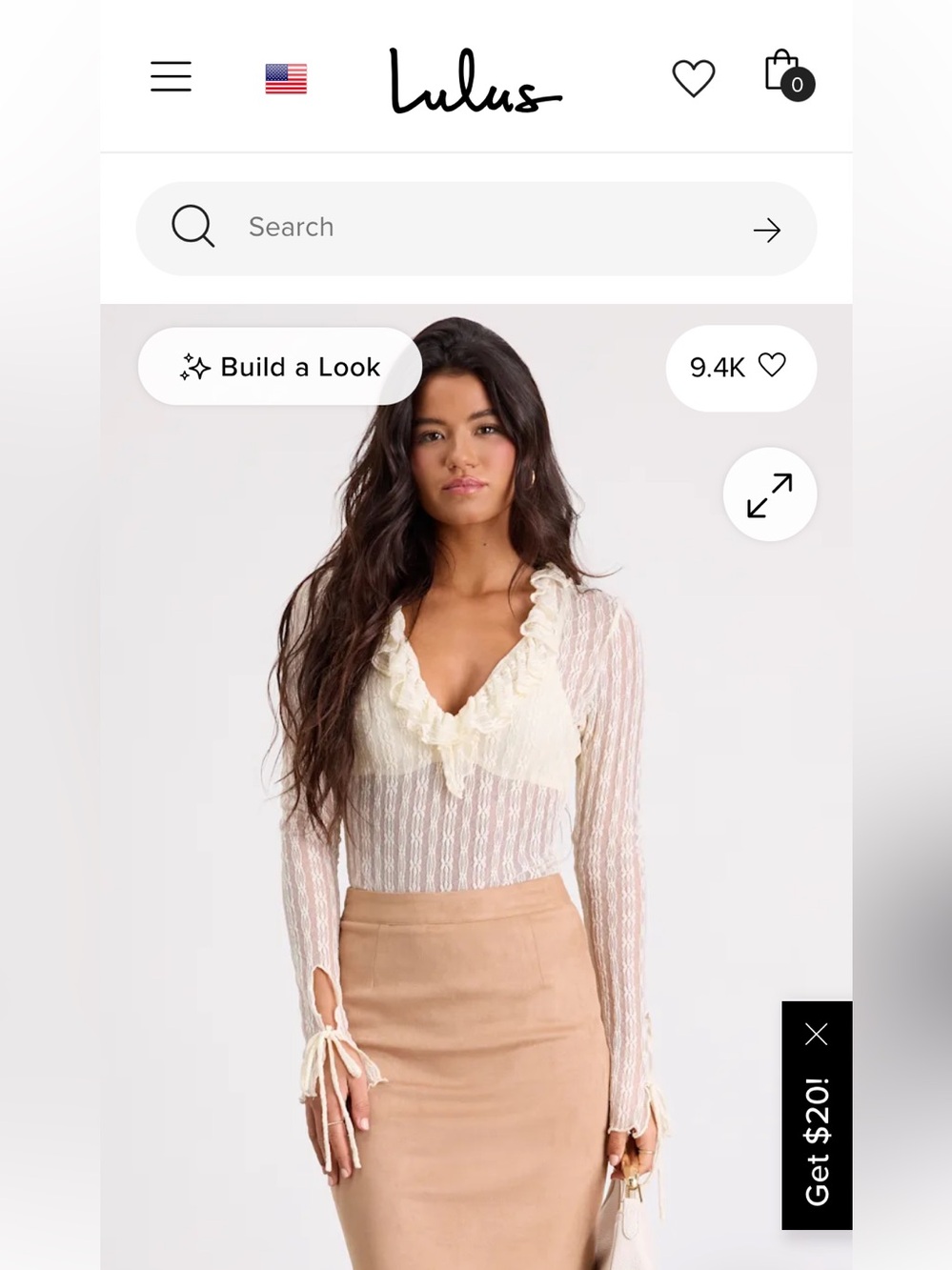 Suede style pencil skirt